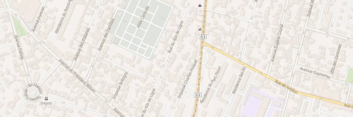 Plan du 29B Rue du 42é de Ligne à Joinville-le-Pont