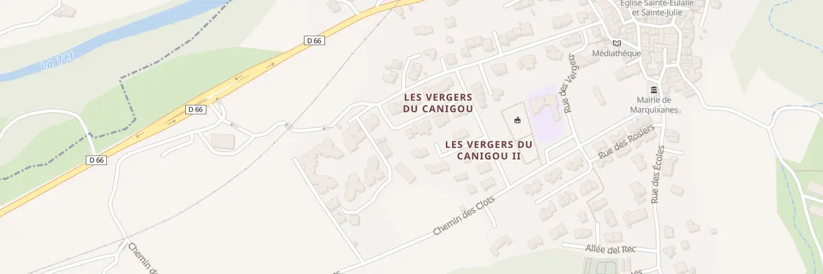 Plan du 17 Rue de l’Abbe Oliva à Marquixanes