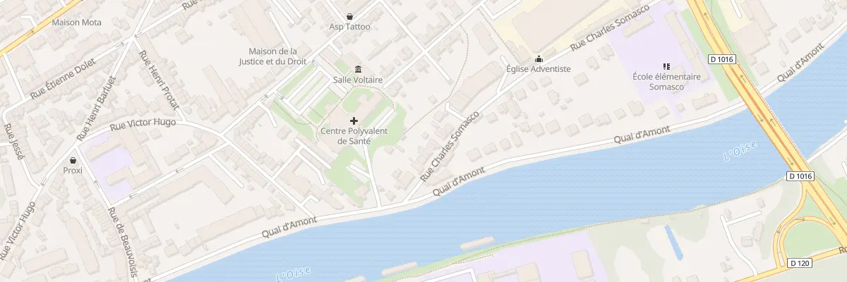 Plan du 26 Rue Charles Somasco à Creil