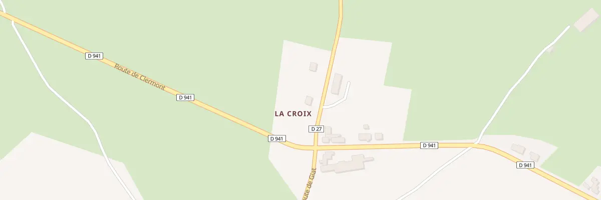 Plan du 4 Letrade à Mérinchal