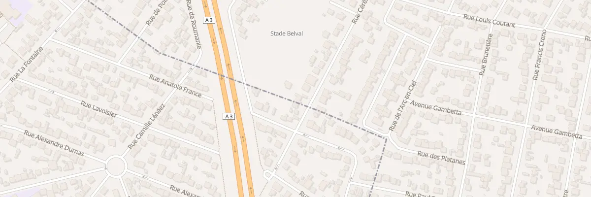 Plan du 32 Rue Cérès à Aulnay-sous-Bois