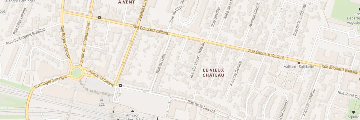 Plan du 42 Rue Edouard Vaillant à Bondy