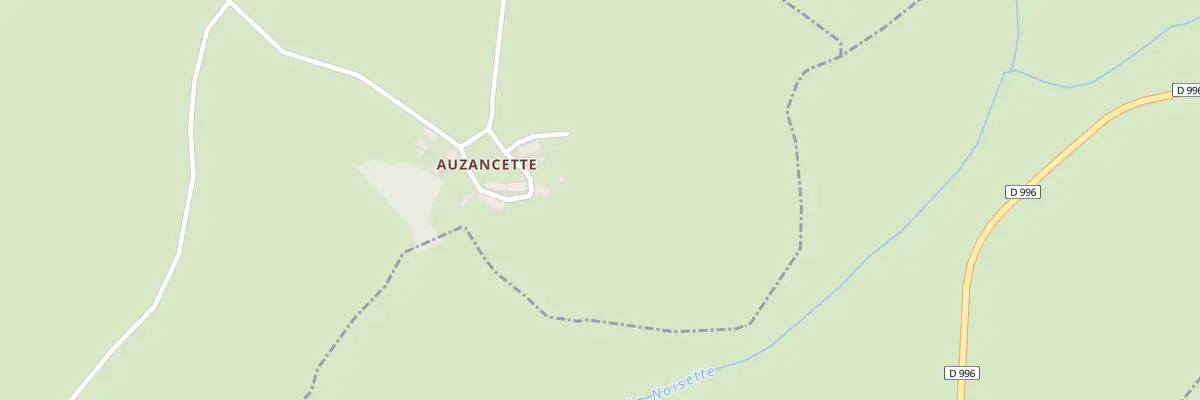 Plan du 2 Auzancette au Compas