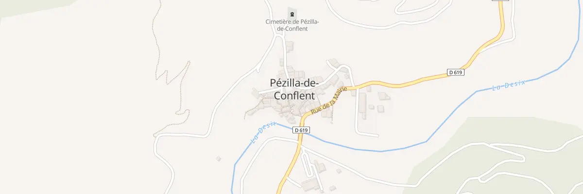 Plan du 4 Rue de la Fontaine à Pézilla-de-Conflent