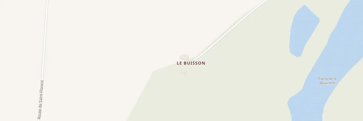 Plan du 5092 Le Buisson à Saint-Florent-le-Jeune