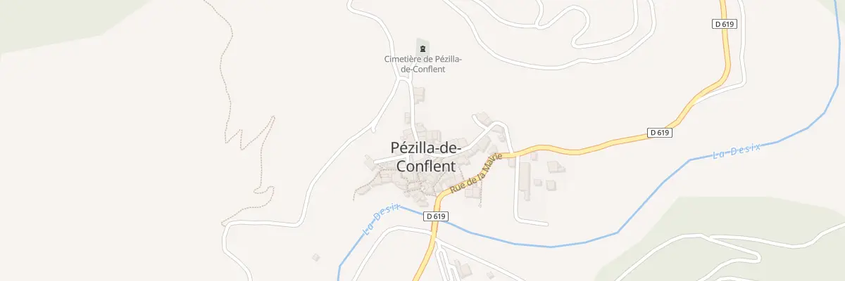 Plan du 1 Imp du Porche à Pézilla-de-Conflent