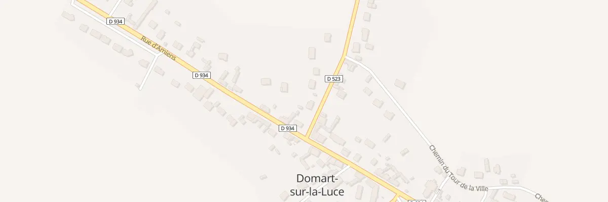 Plan du 5074 Rue de l’Hirondelle à Domart-sur-la-Luce