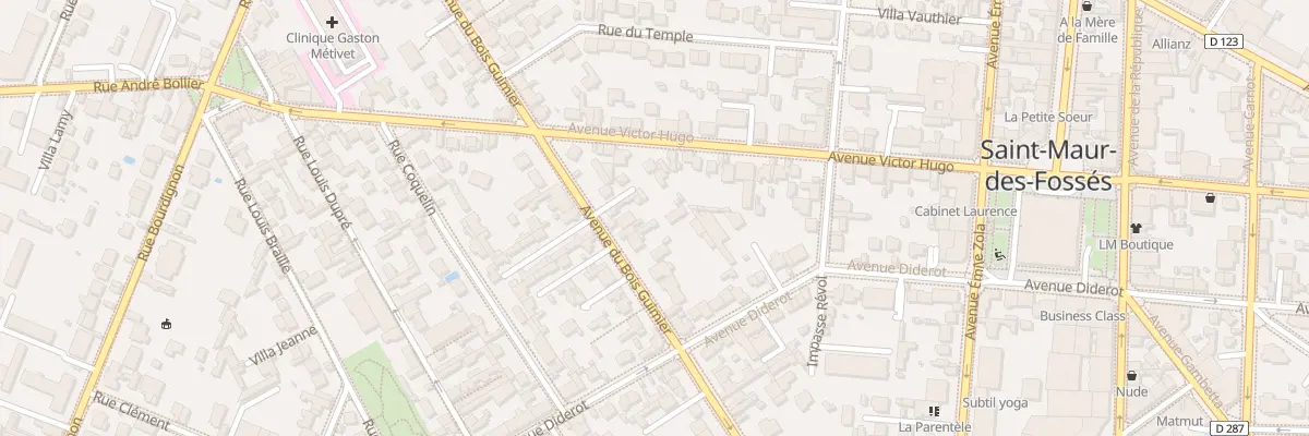 Plan du 31 Av du Bois Guimier à Saint-Maur-des-Fossés