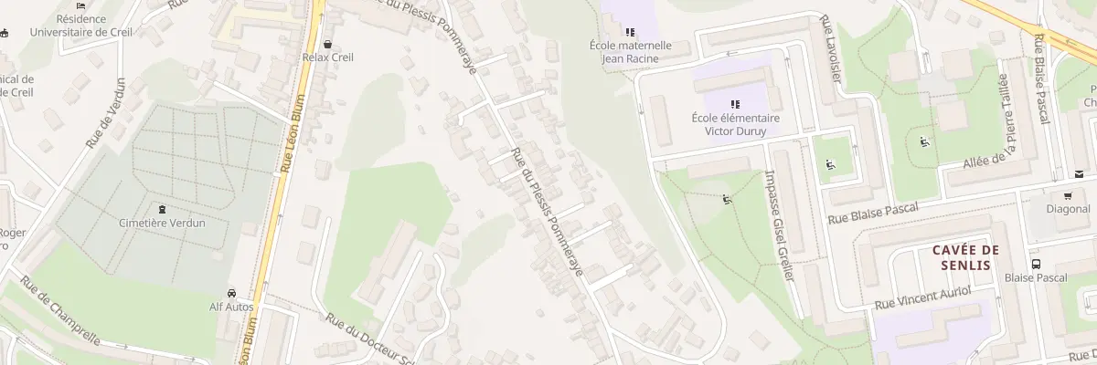 Plan du 19B Rue du Plessis Pommeraye à Creil