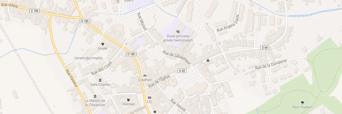 Plan du 31 Rue de Sébastopol à Lillers