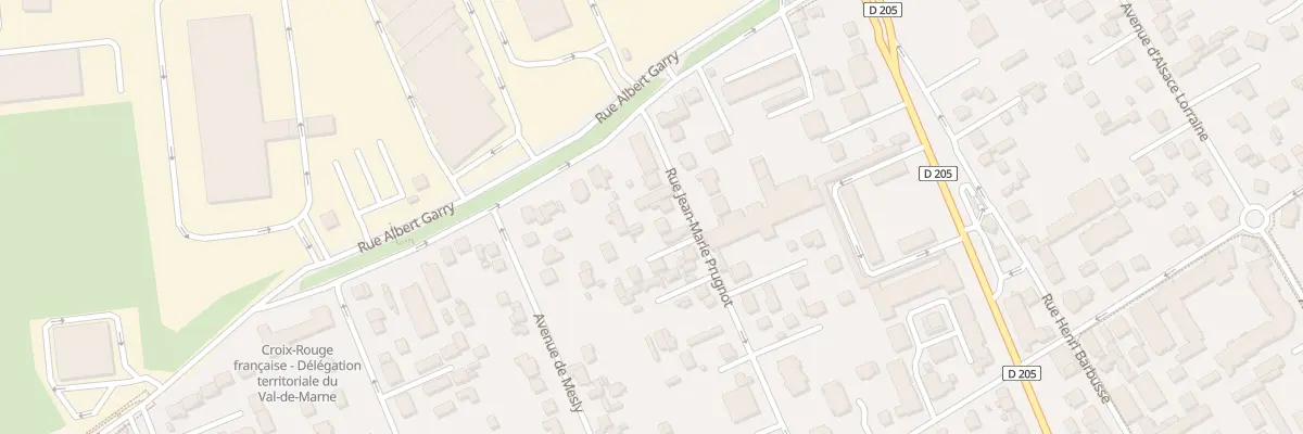 Plan du 2T Rue Jean-Marie Prugnot à Limeil-Brévannes