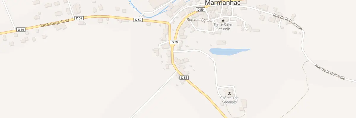 Plan du 5 Pl du Marronnier à Marmanhac