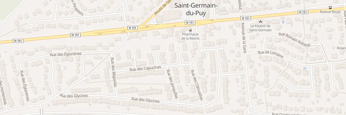 Plan du 3 Imp des Paquerettes à Saint-Germain-du-Puy