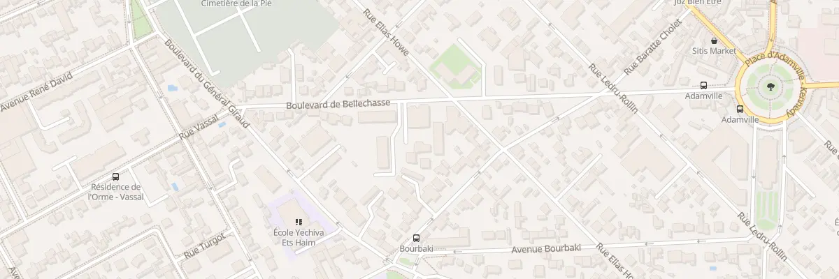 Plan du 14 Bd de Bellechasse à Saint-Maur-des-Fossés