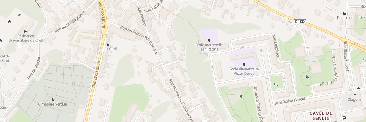 Plan du 7B Rue du Plessis Pommeraye à Creil