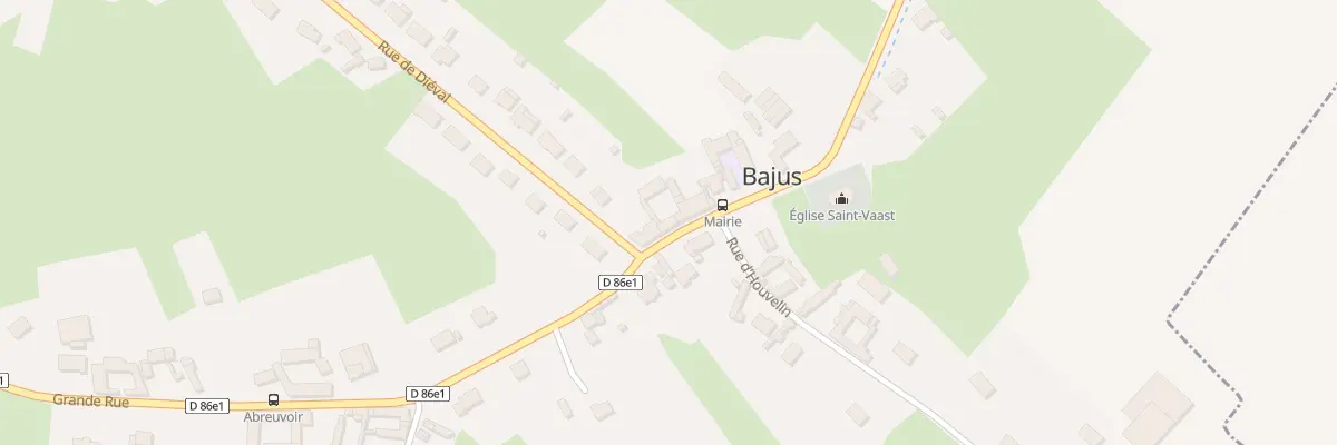 Plan du 6B Gr Grand Rue à Bajus