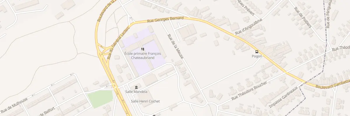 Plan du 5 Rue de la Meuse à Auchel