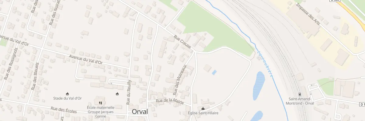 Plan du 15 Rue des Moineaux à Orval