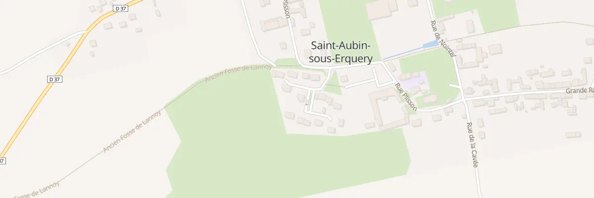 Plan du 6 Rue des Marronniers à Saint-Aubin-sous-Erquery