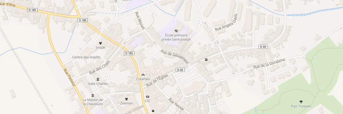 Plan du 35 Rue de Sébastopol à Lillers