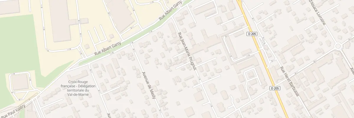 Plan du 6T Rue Jean-Marie Prugnot à Limeil-Brévannes