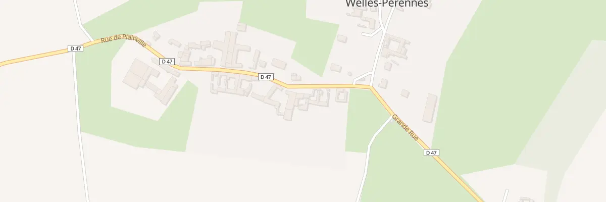 Plan du 11 Rue de Plainville à Welles-Pérennes