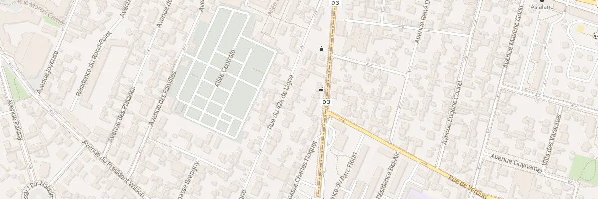 Plan du 19 Rue du 42é de Ligne à Joinville-le-Pont