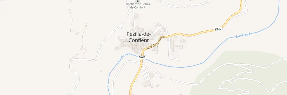 Plan du 9001 Le Village à Pézilla-de-Conflent