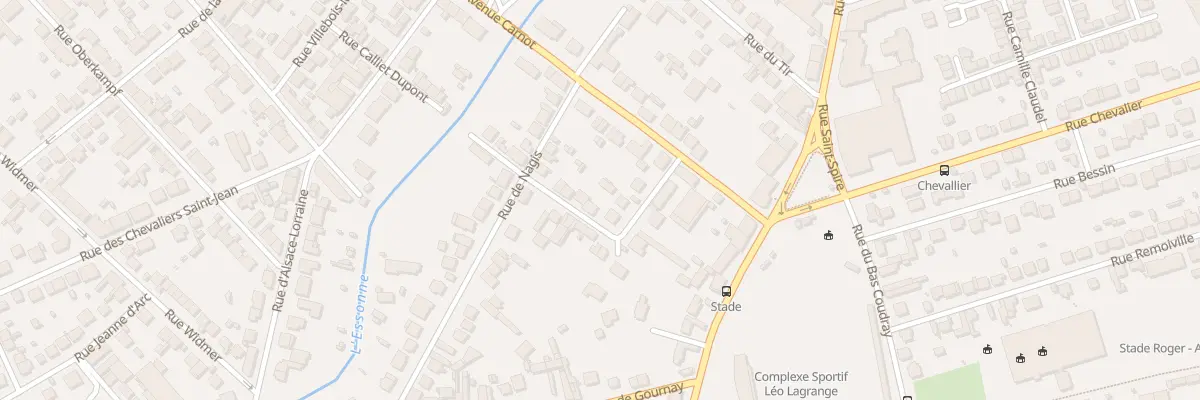 Plan du 10 Rue du Capitaine Pasquet à Corbeil-Essonnes