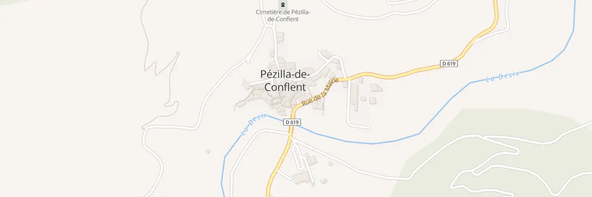 Plan du 37 Le Village à Pézilla-de-Conflent