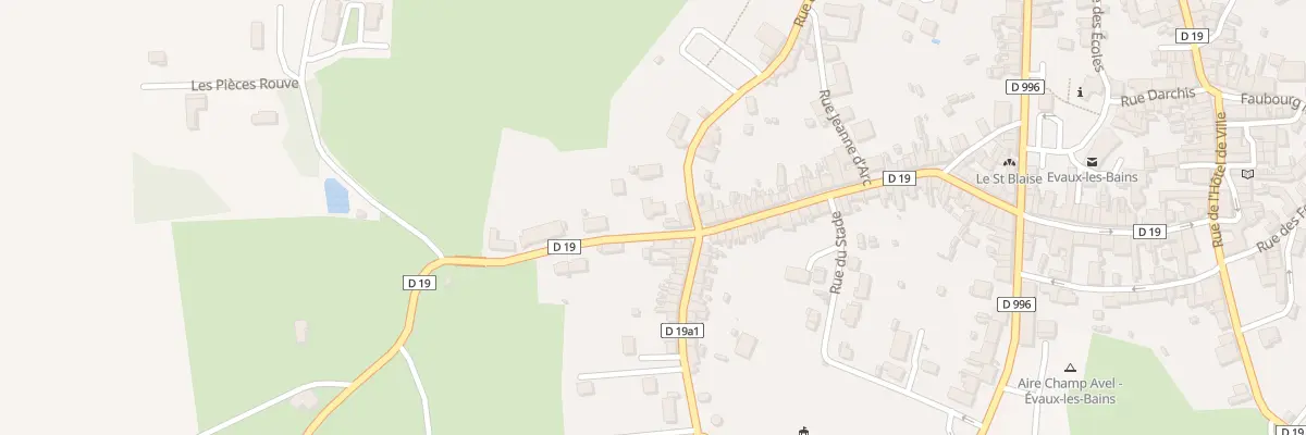 Plan du 76 Rue du Marché Vieux à Évaux-les-Bains