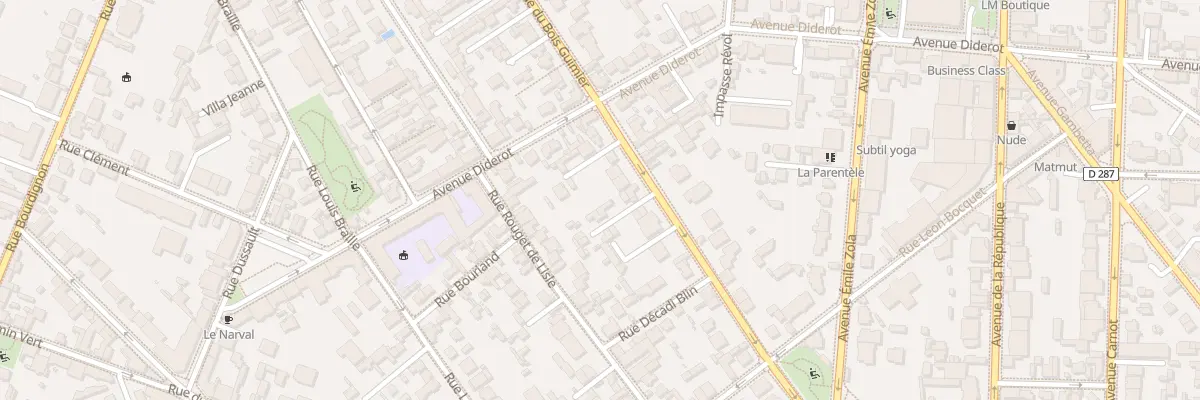 Plan du 56B Av du Bois Guimier à Saint-Maur-des-Fossés