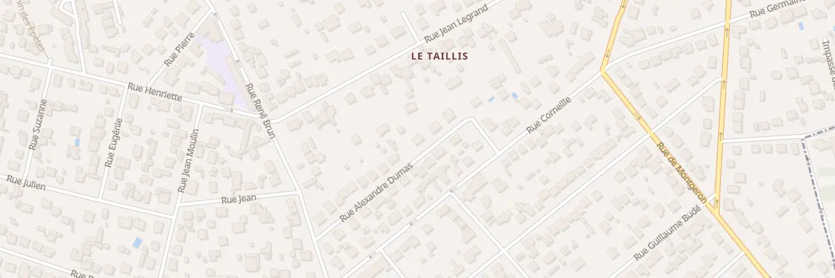 Plan du 19 Rue Alexandre Dumas à Yerres