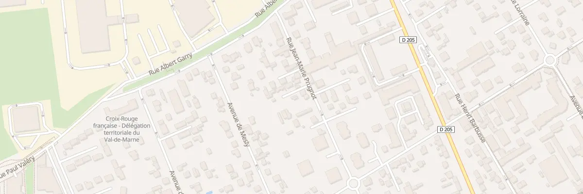 Plan du 10 Rue Jean-Marie Prugnot à Limeil-Brévannes