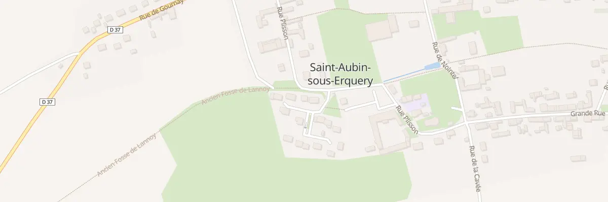 Plan du 2 Rue des Marronniers à Saint-Aubin-sous-Erquery