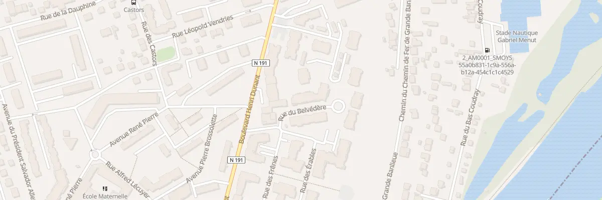 Plan du 2 Rue du Belvédère à Corbeil-Essonnes