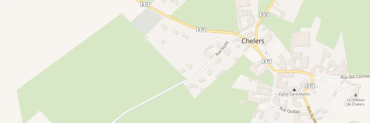 Plan du 4 Rue Noire à Chelers