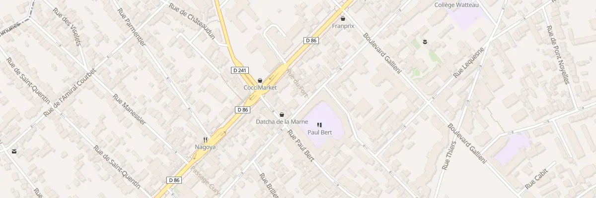 Plan du 67 Rue Théodore Honoré à Nogent-sur-Marne