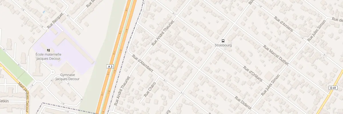 Plan du 51B Rue Diderot à Aulnay-sous-Bois