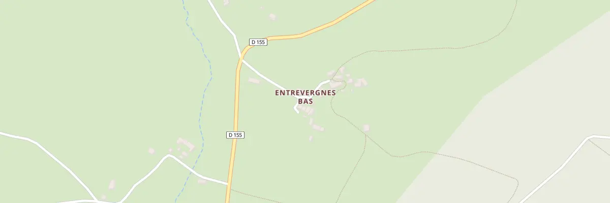 Plan du 5124 Entrevergnes Bas à Fontrieu
