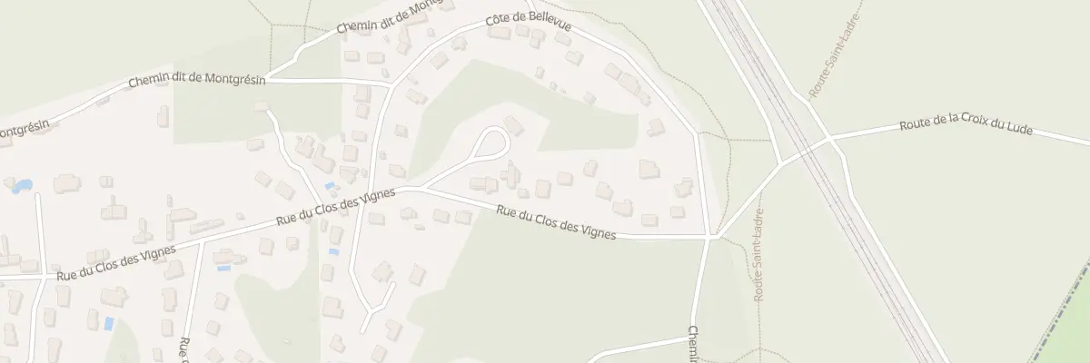 Plan du 49 Rue du Clos des Vignes à Coye-la-Forêt