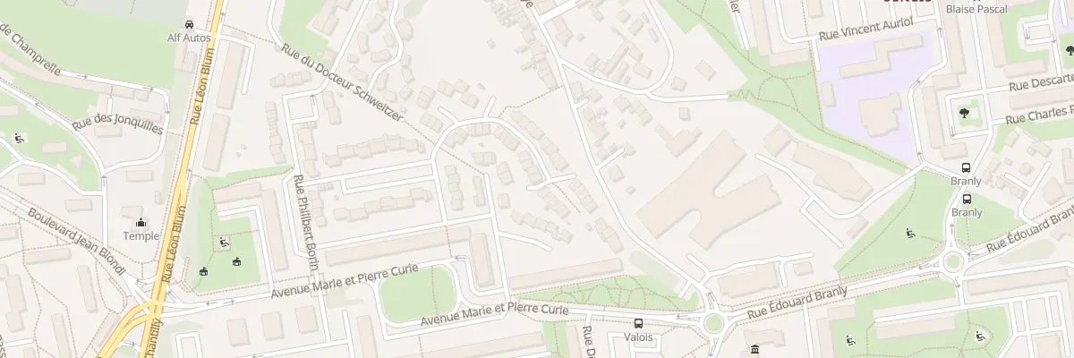 Plan du 28 Imp de la Pommeraye à Creil
