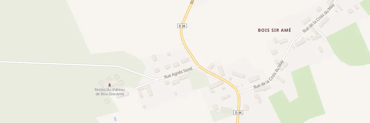 Plan du 2 Rue Agnès Sorel à Vorly