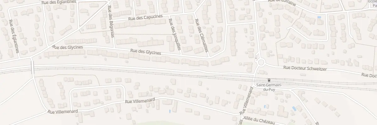 Plan du 29 Rue des Glycines à Saint-Germain-du-Puy