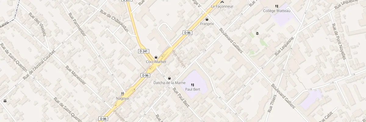 Plan du 71 Rue Théodore Honoré à Nogent-sur-Marne