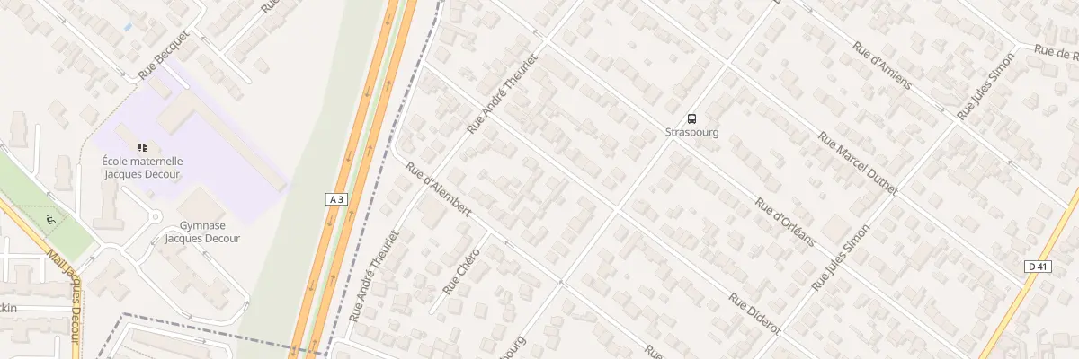 Plan du 49 Rue Diderot à Aulnay-sous-Bois