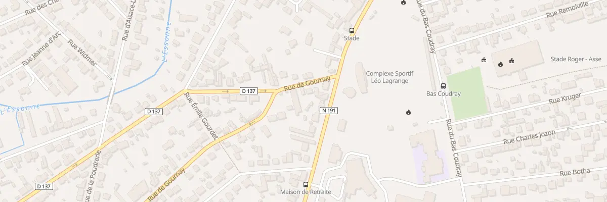 Plan du 9 Rue de Gournay à Corbeil-Essonnes