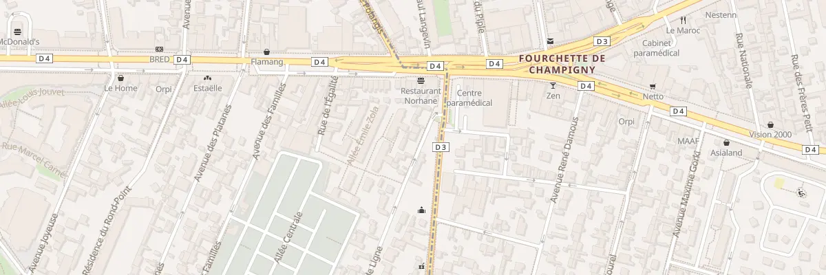 Plan du 10B Rue du 42é de Ligne à Joinville-le-Pont