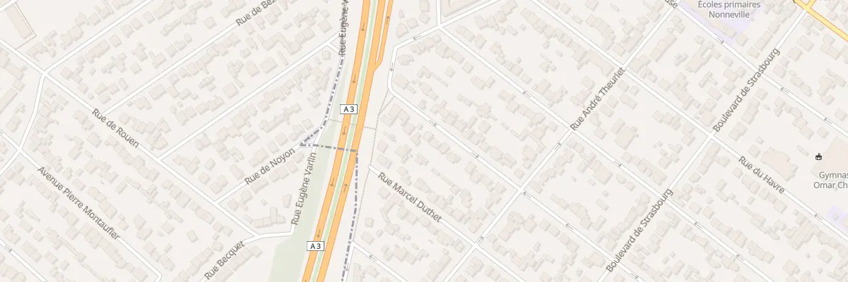 Plan du 69B Rue d’Amiens à Aulnay-sous-Bois