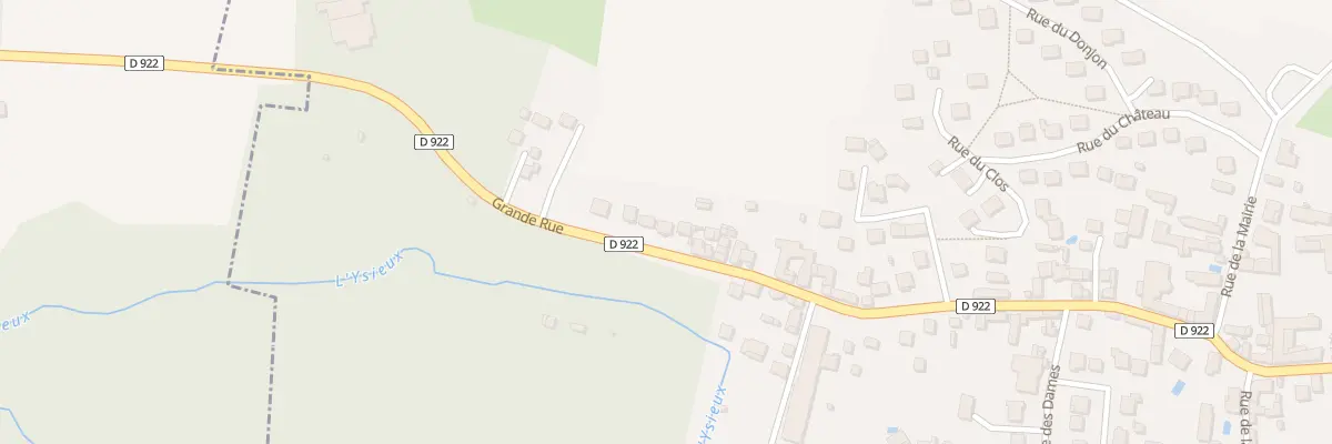 Plan du 72B Grande Rue à Fosses